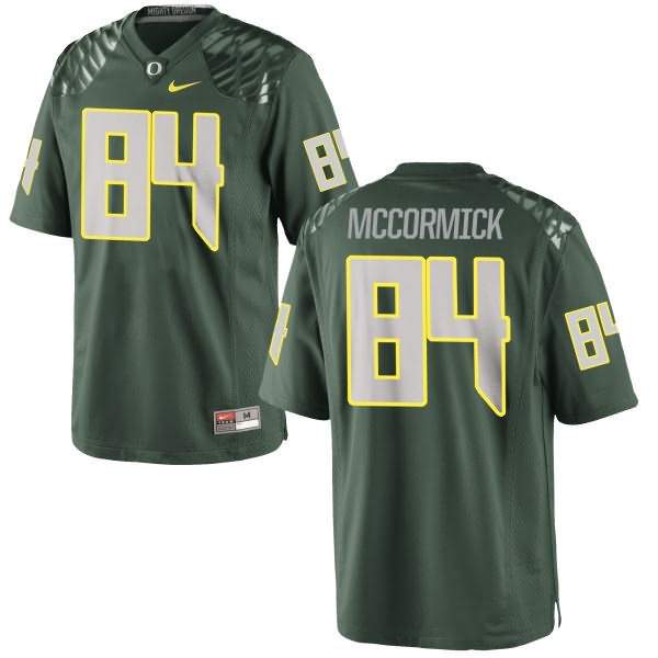 Oregon Ducks Men's #84 Cam McCormick Football College Authentic Green Jersey YBN62O3P