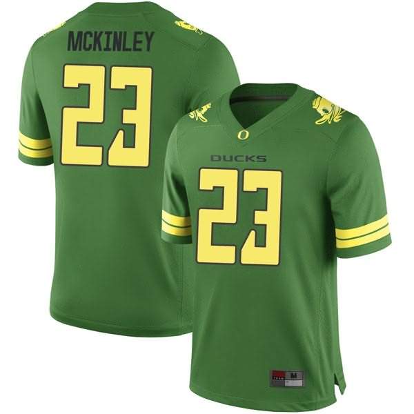 Oregon Ducks Men's #23 Verone McKinley III Football College Game Green Jersey IND58O8E