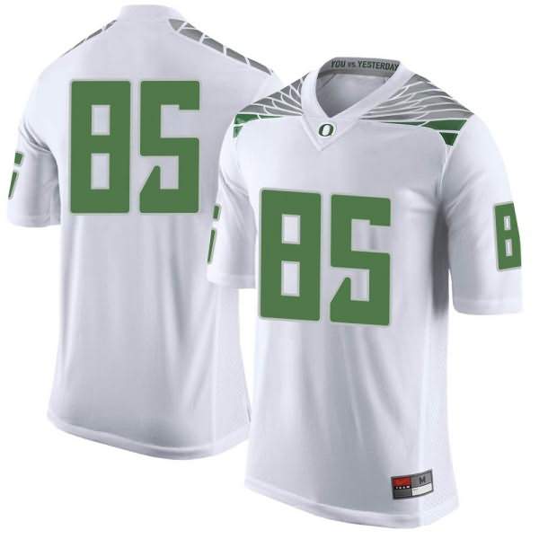 Oregon Ducks Youth #85 Jaron Waters Football College Limited White Jersey NLV57O4Q